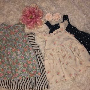 4 Baby GAP Cotton Dresses